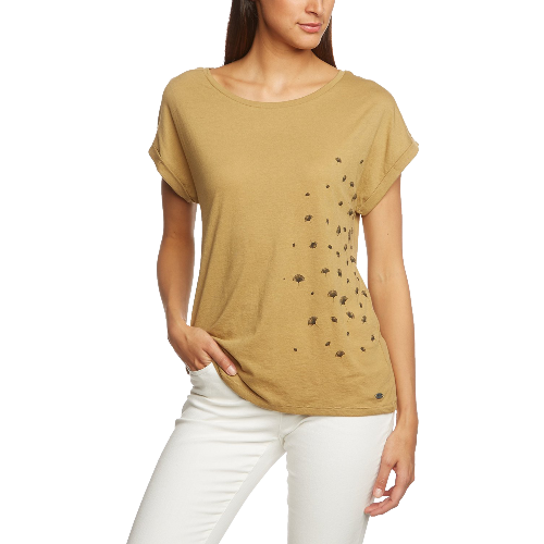 Edc by ESPRIT Women's Crew Neck Short Sleeve T-Shirt