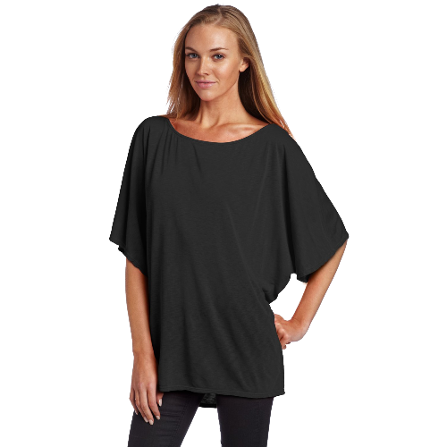 Michael Stars Women's Short Sleeve Off Shoulder Dolman Shirt